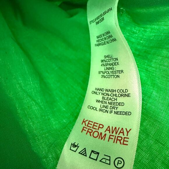 Jason Wu green corset blouse - Picture 4 of 7